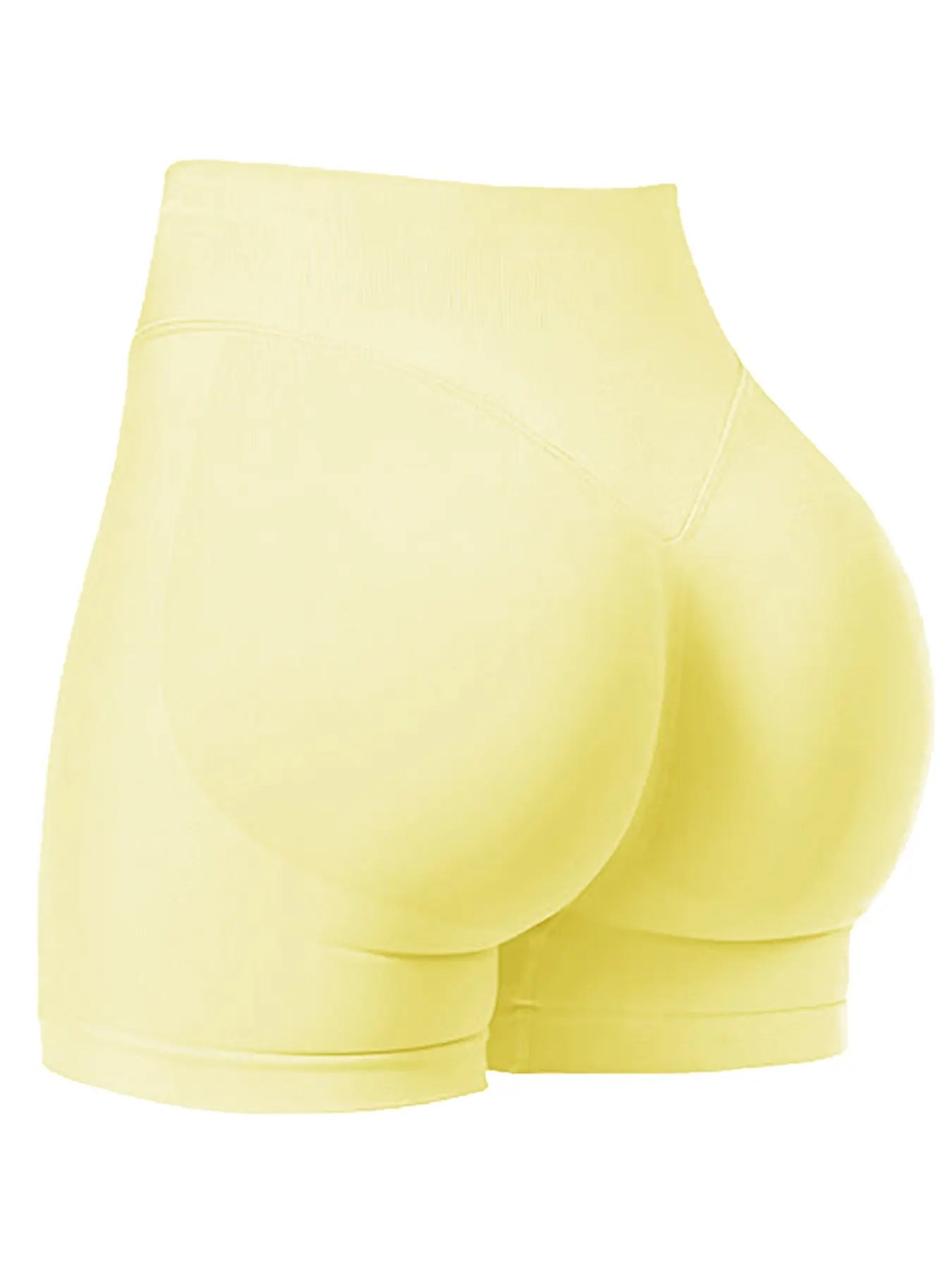 Seamless Shorts for Women, Invisible Scrunch Butt Lifting Gym Booty Biker Shorts, Breathable Comfortable High Stretch Skinny Shorts, Gym Shorts, Ladies Sportswear for Indoor Outdoor Wear, Athletic Shorts, High Waist Shorts