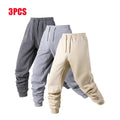 Men'S 3 Pack Fleece Active Athletic Jogger Sweatpants with Drawstring Sizes S-2XL Breathable