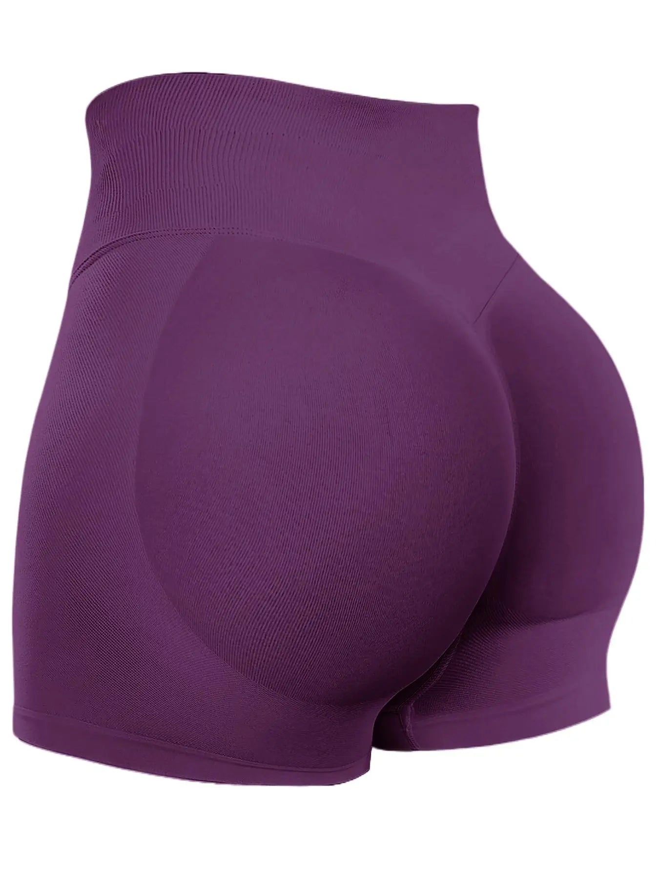 Seamless Shorts for Women, Invisible Scrunch Butt Lifting Gym Booty Biker Shorts, Breathable Comfortable High Stretch Skinny Shorts, Gym Shorts, Ladies Sportswear for Indoor Outdoor Wear, Athletic Shorts, High Waist Shorts